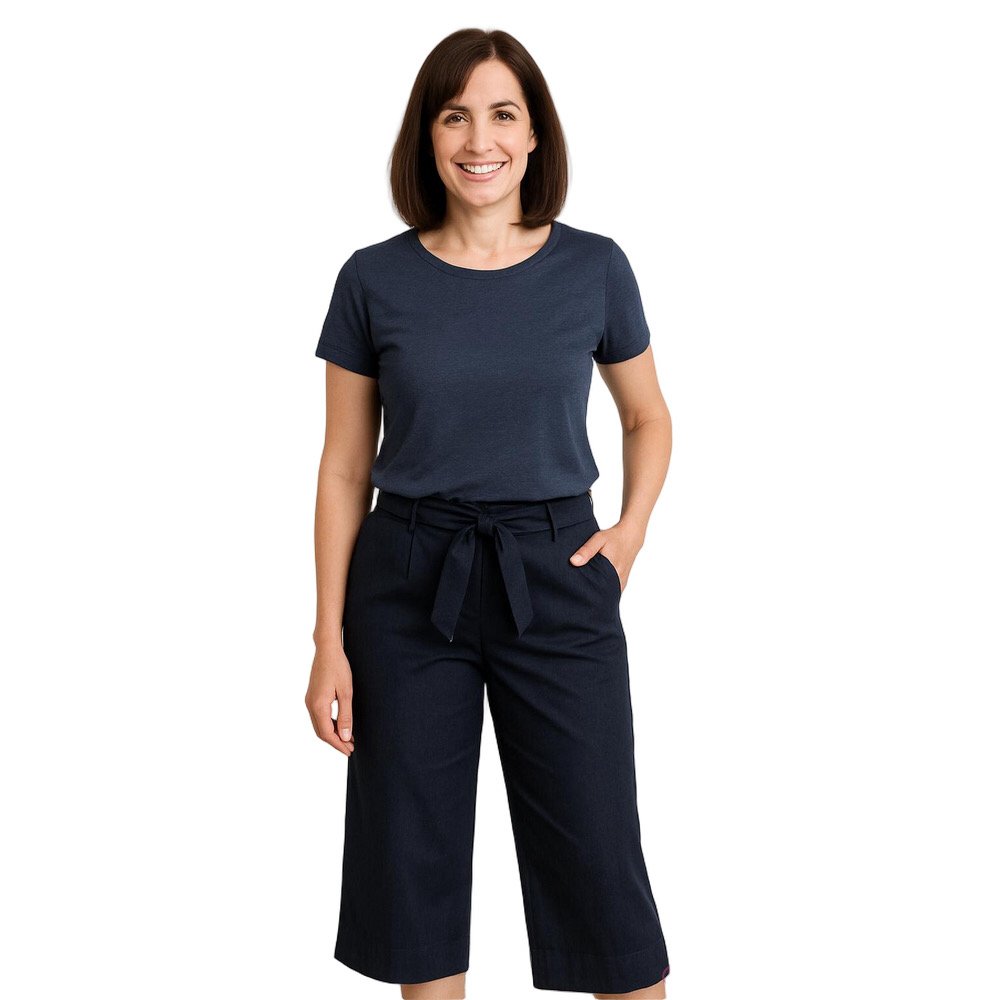 The Limited Denim Blue Cropped Pants Sz 12P